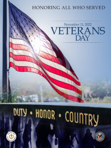 2022 Veterans Day Poster