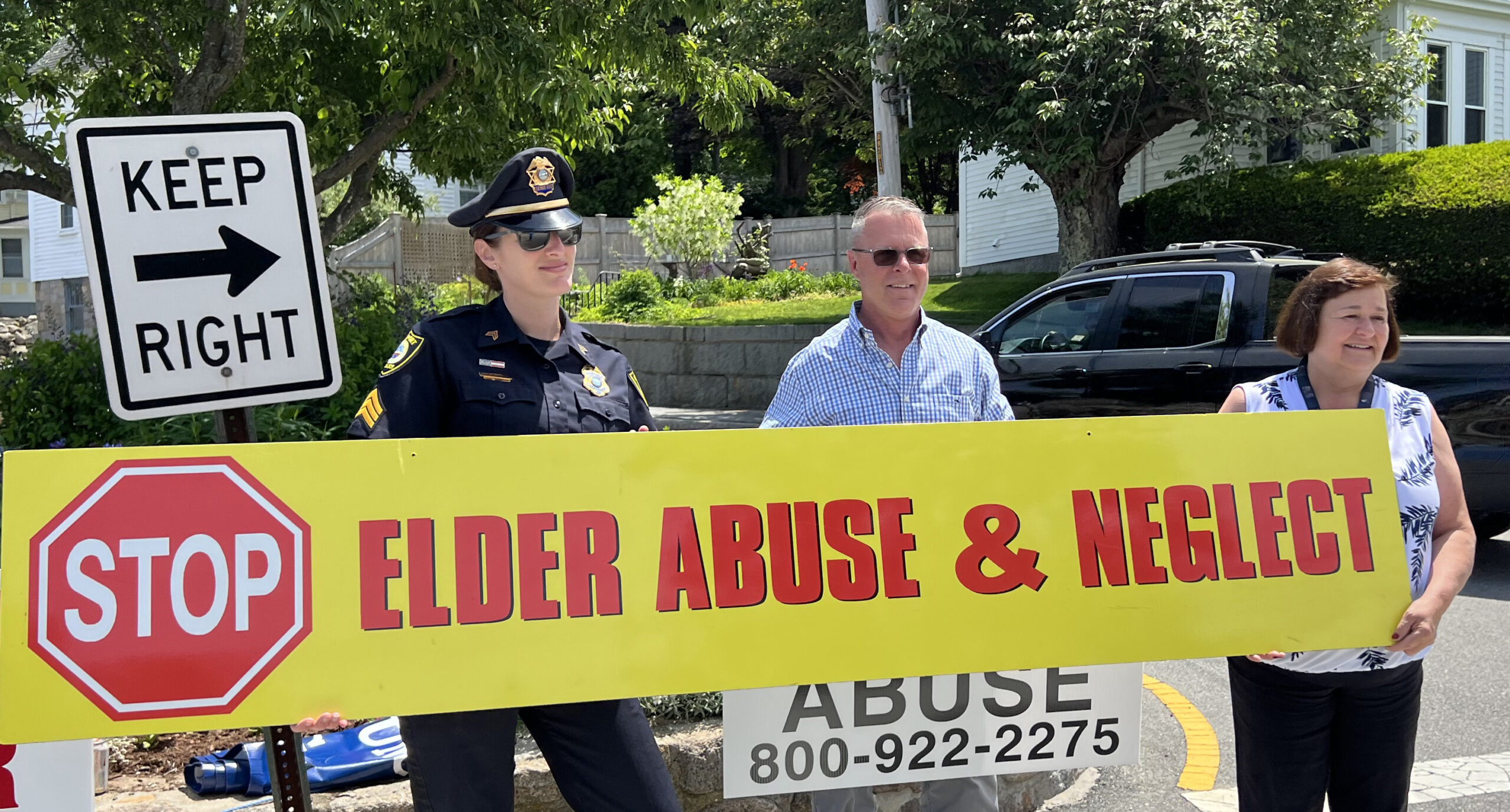 elder abuse rally in Rockport