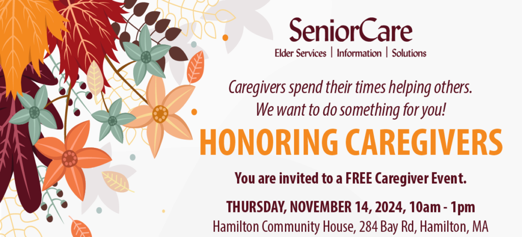 Caregiver event banner