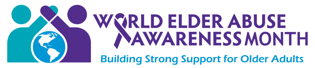 World Elder Abuse Awareness Month banner