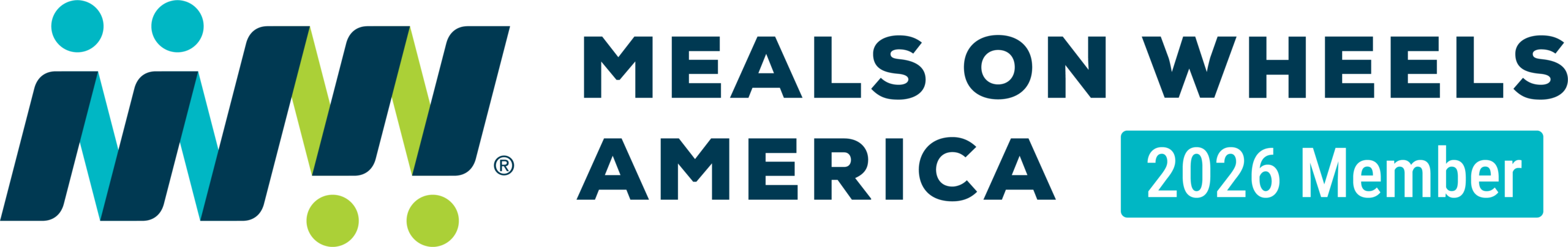 Meals on Wheels member badge for 2026