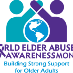 World Elder Abuse Awareness Month logo