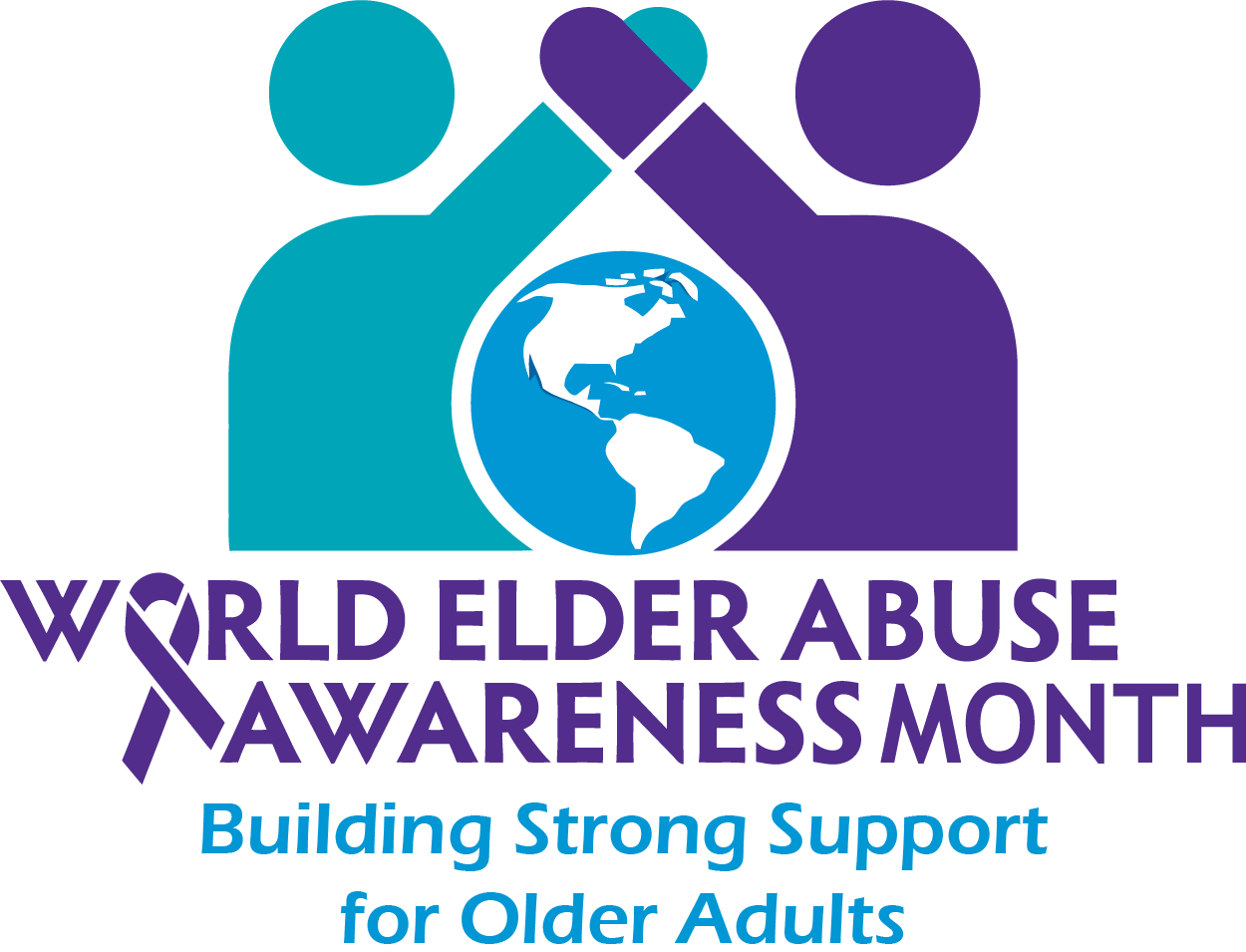 World Elder Abuse Awareness Month logo